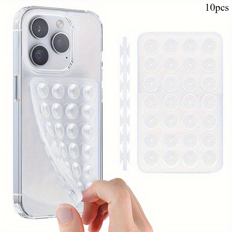 Desk Phone Stand - 10 Soportes de Silicona de Doble