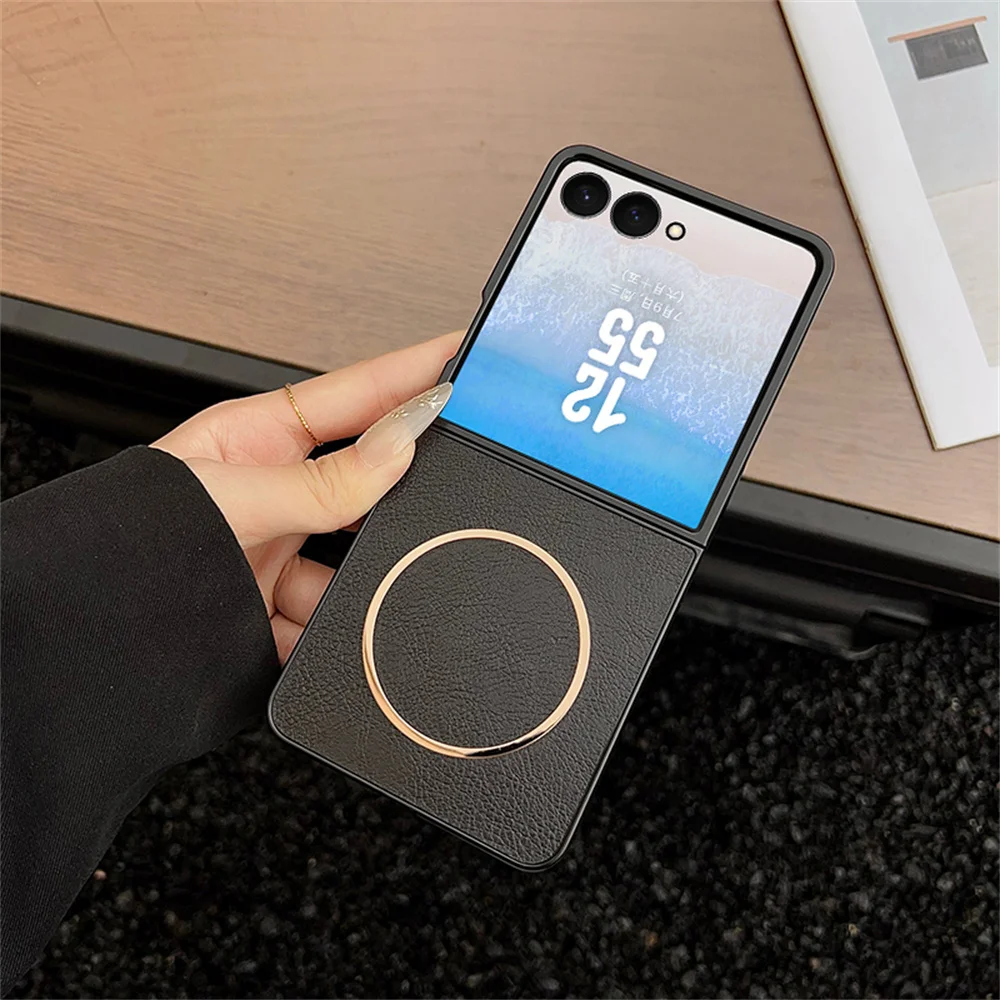 Retro Handset Phone - Funda de Cuero Retro para Teléfono