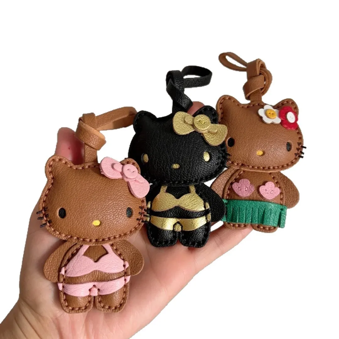 Phone Accessories Hanging - Llavero de cuero con diseño de