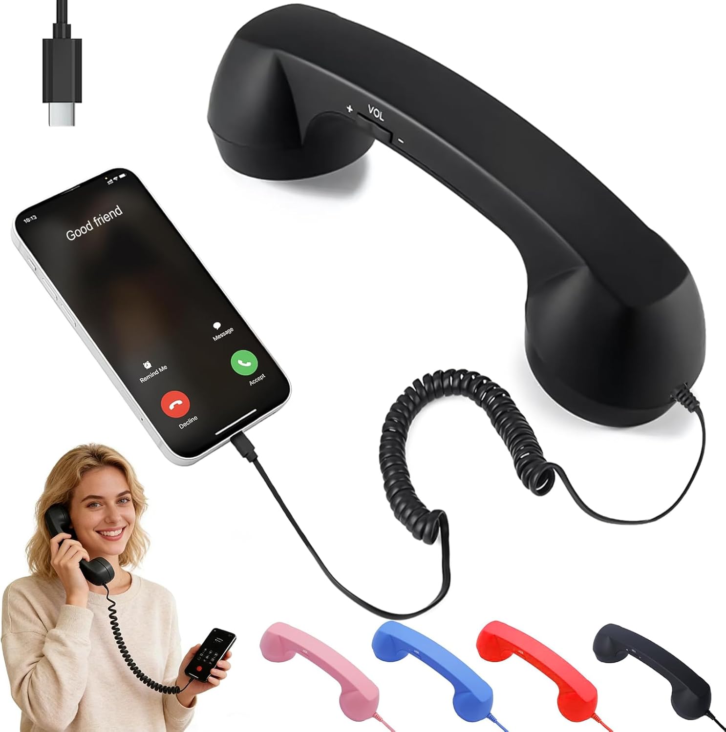 Móvil Retro para Teléfonos Móv - Retro Handset Phone reseña y precio