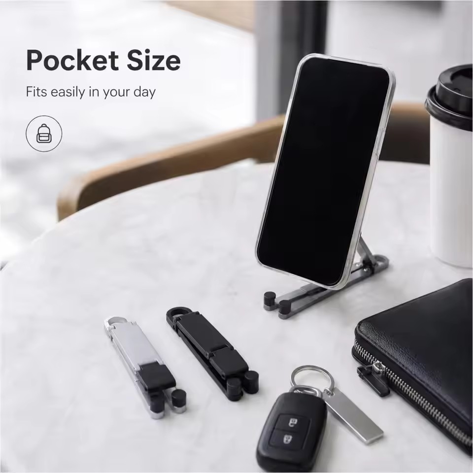 Soporte plegable para teléfono - Desk Phone Stand reseña y precio