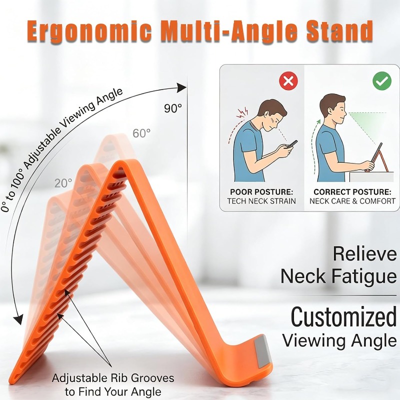 Soporte de silicona plegable y - Desk Phone Stand reseña y precio