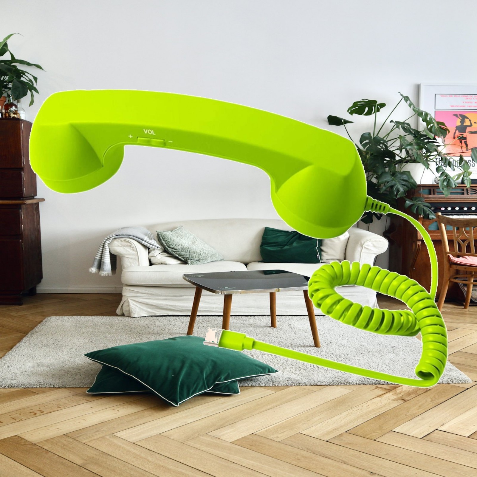 Teléfono Celular Retro, Recept - Retro Handset Phone reseña y precio