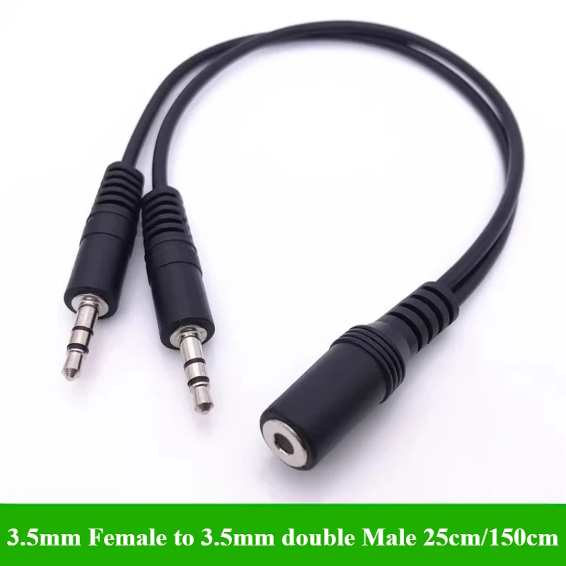 2/5 Piezas/lote, Cable Adaptad - Earphone Splitter Jack reseña y precio