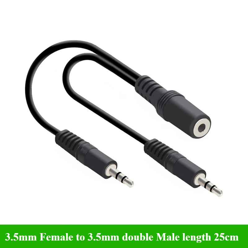 2/5 Piezas/lote, Cable Adaptad - Earphone Splitter Jack reseña y precio