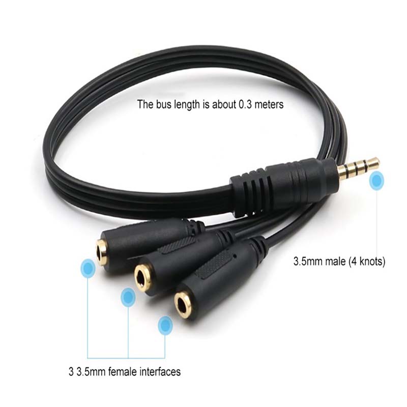 Adaptador Divisor de Audio Aux - Earphone Splitter Jack reseña y precio