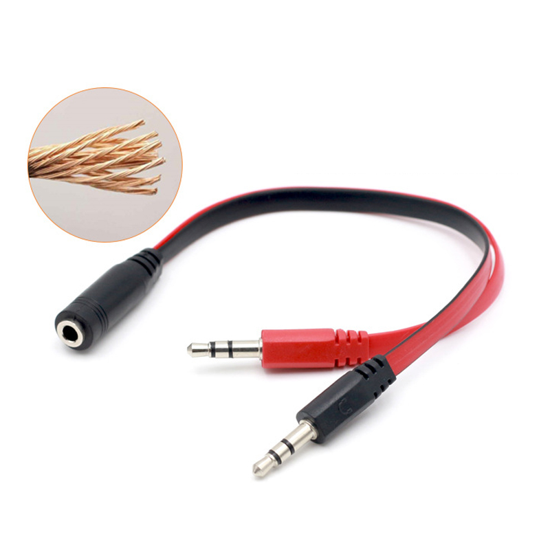 Cable de Audio auxiliar de 3,5 - Earphone Splitter Jack reseña y precio