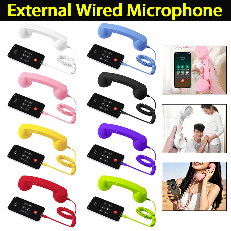 Auriculares con cable de 3.5 m - Retro Handset Phone reseña y precio