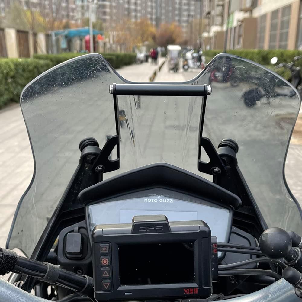 Soporte negro para motocicleta - Quality Phone Accessories reseña y precio
