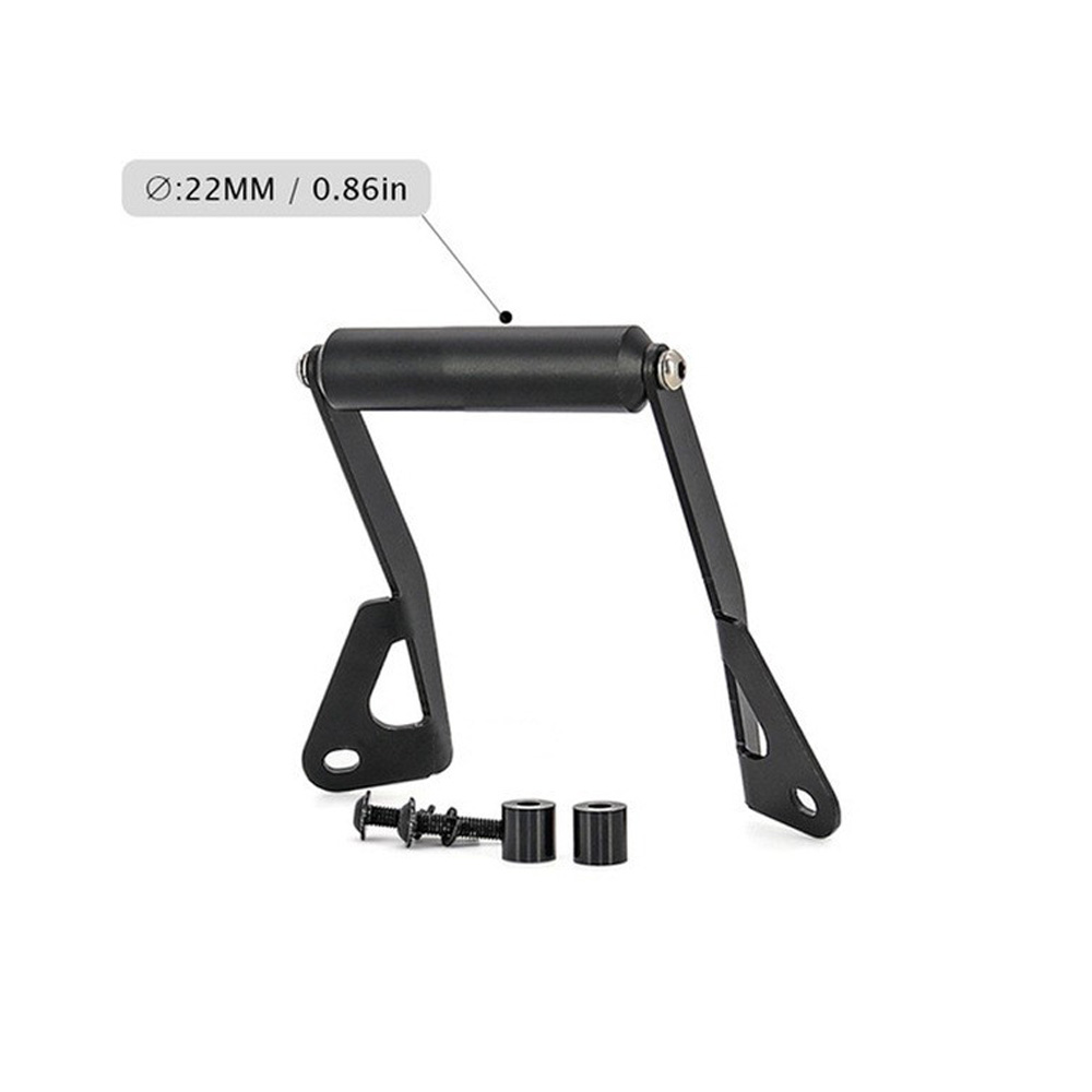 Soporte negro para motocicleta - Quality Phone Accessories reseña y precio
