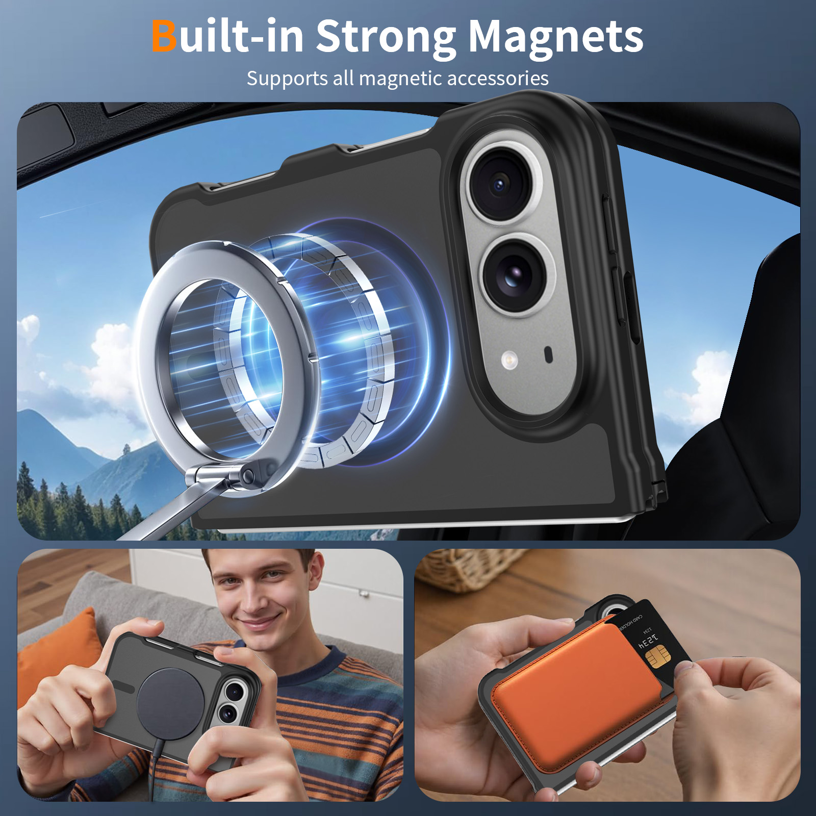 Funda Magnética Ultra Delgada  - Phone Accessories Display reseña y precio