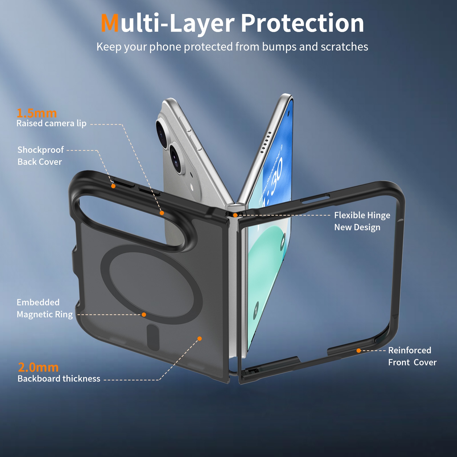 Funda Magnética Ultra Delgada  - Phone Accessories Display reseña y precio