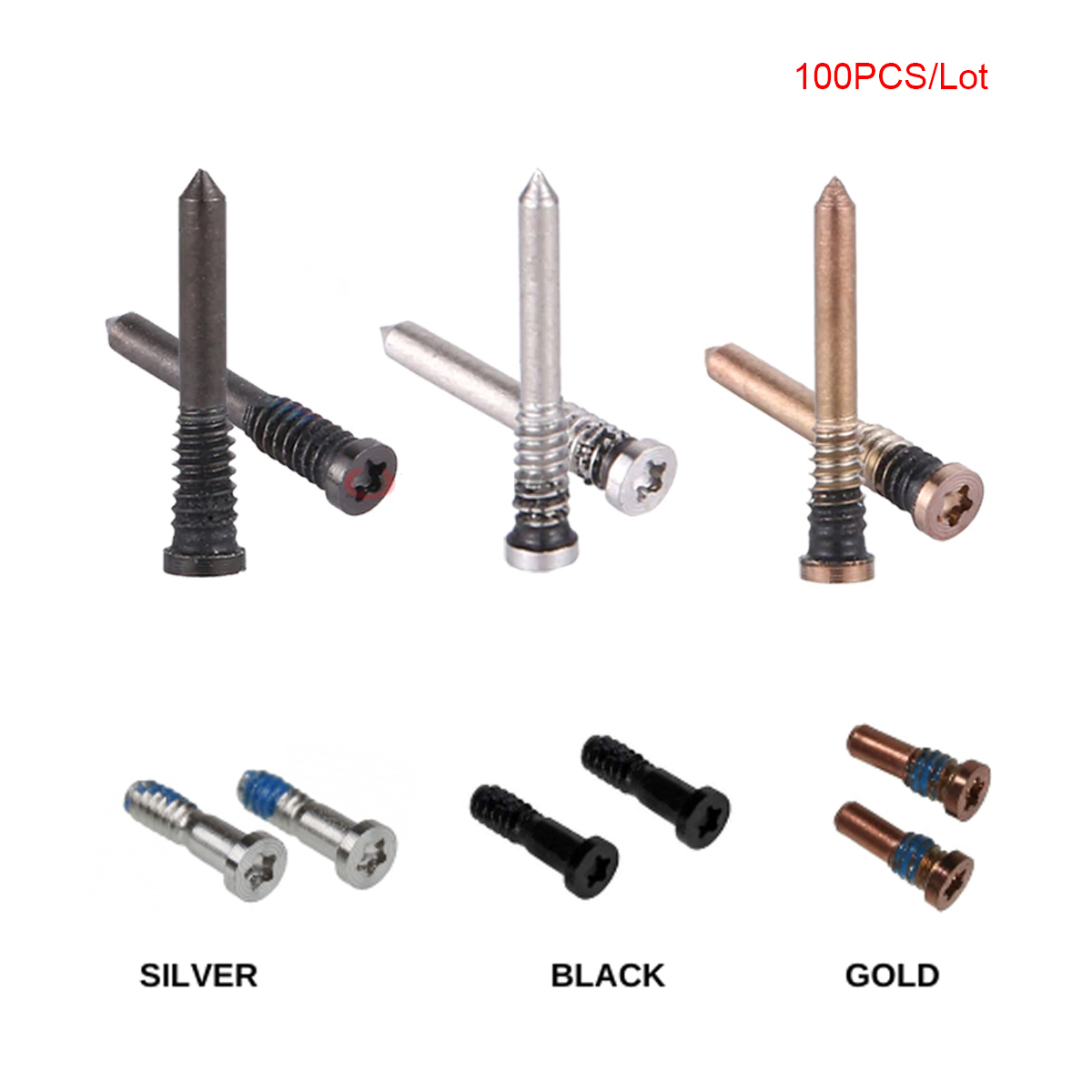 100 tornillos Pentalobe inferi - Quality Phone Accessories reseña y precio