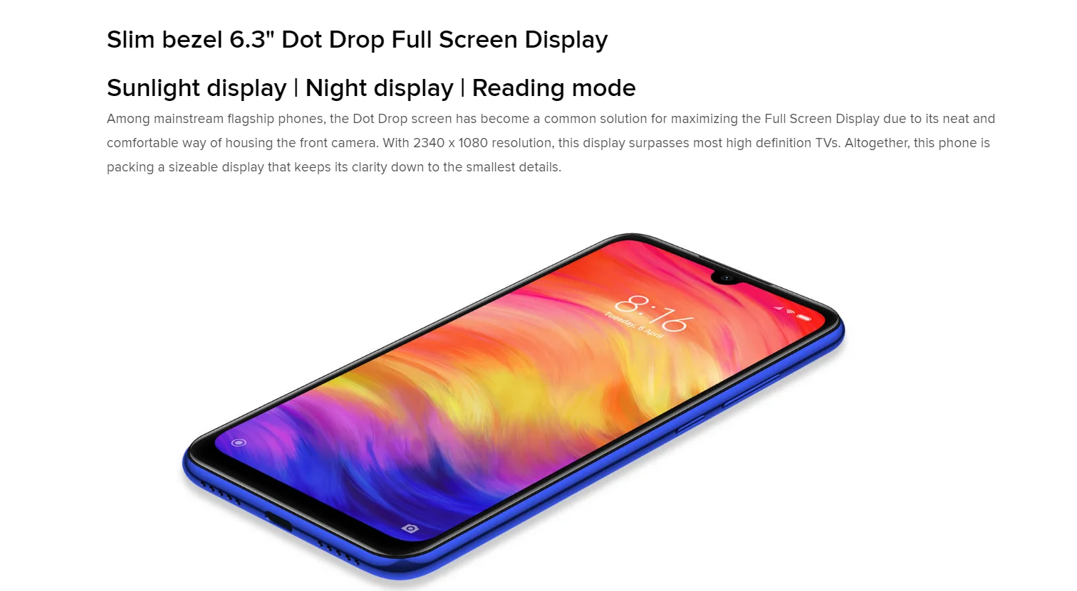 Xiaomi Redmi Note 7 PRO Origin - Phone Accessories Display reseña y precio