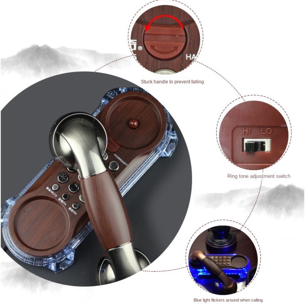 NUEVO Teléfono Fijo con Cable  - Retro Handset Phone reseña y precio