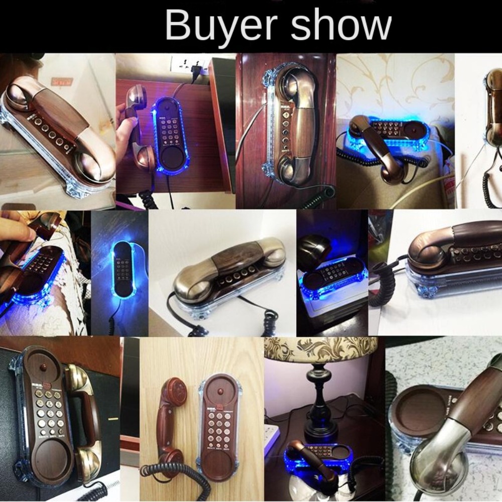 NUEVO Teléfono Fijo con Cable  - Retro Handset Phone reseña y precio