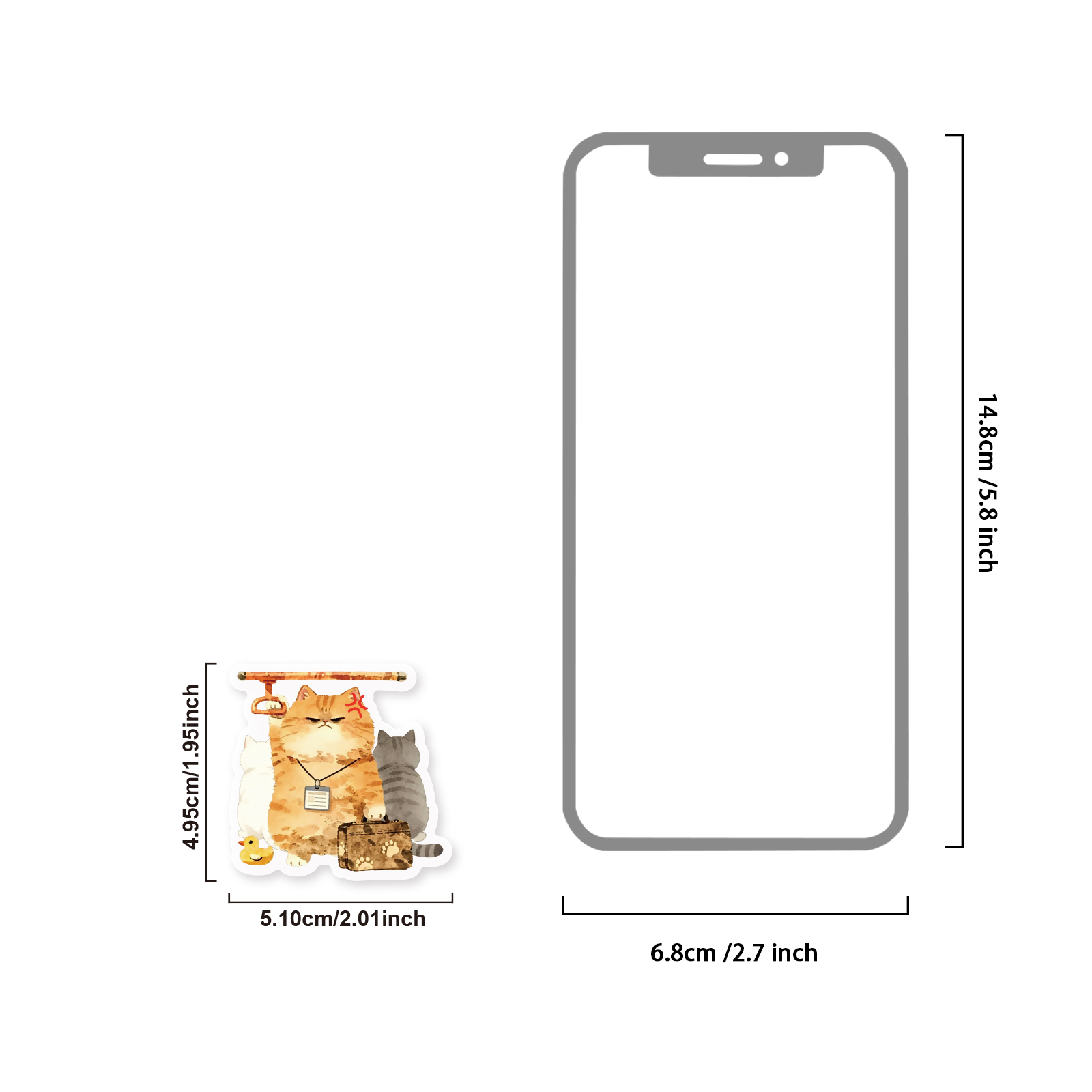 Etori Life - 15 pegatinas de a - Phone Accessories Officeworks reseña y precio