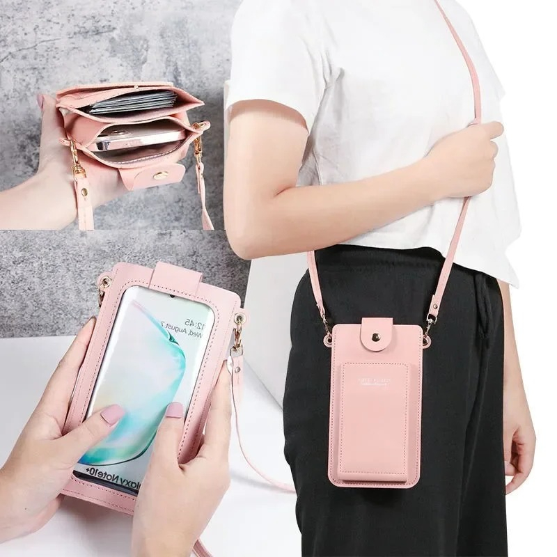 Bolso cruzado para teléfono mó - Phone Accessories Display reseña y precio