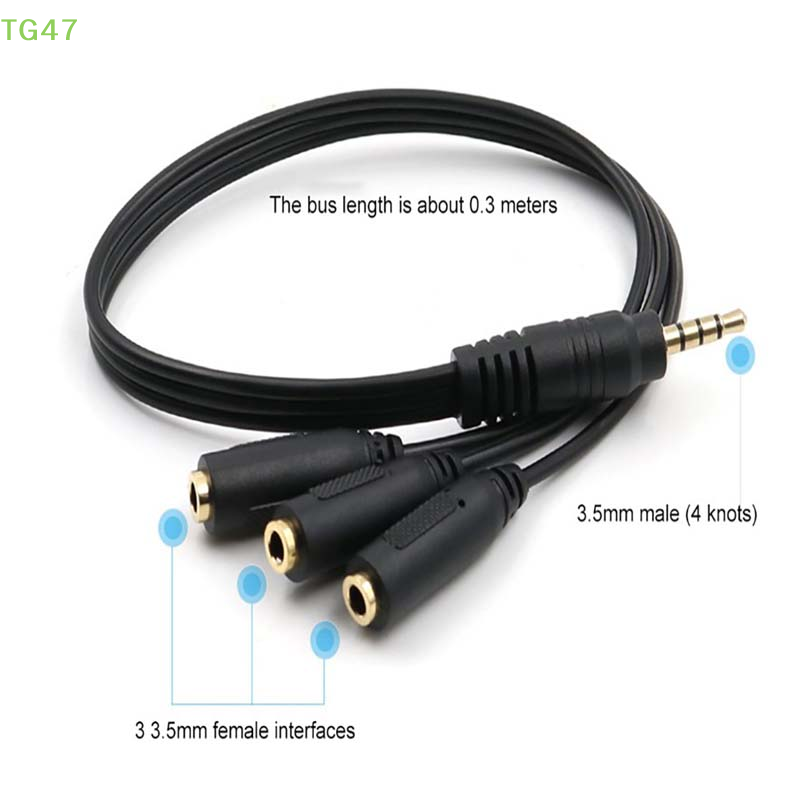 Adaptador Divisor de Audio de  - Earphone Splitter Jack reseña y precio