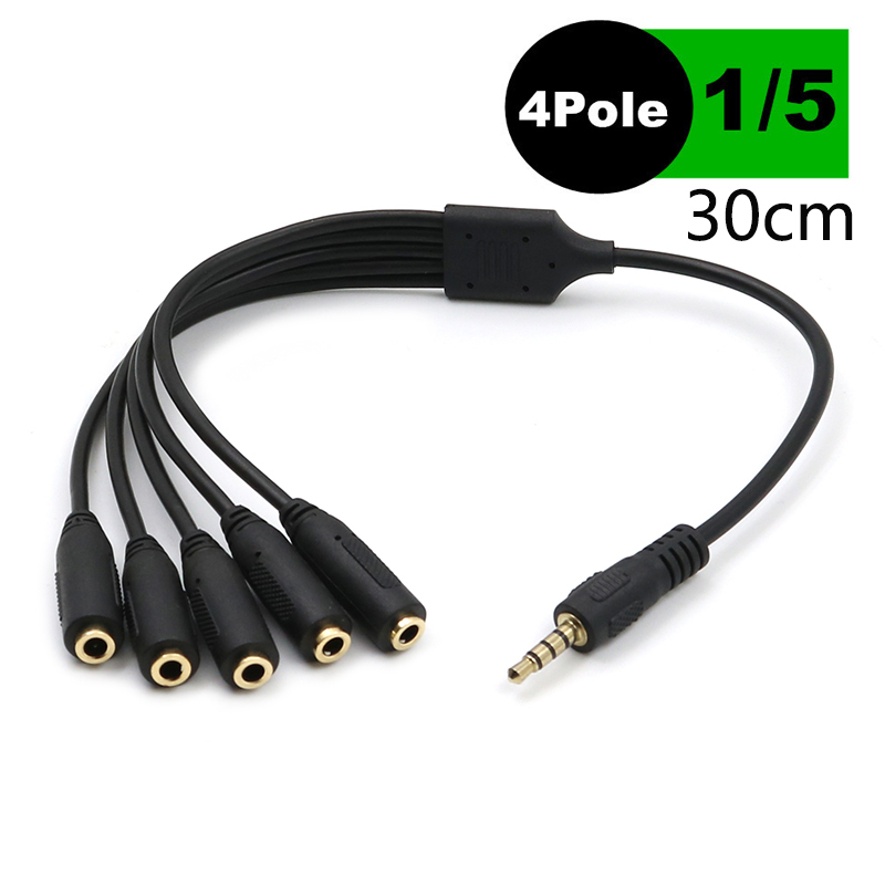 Divisor de Auriculares de 3.5m - Earphone Splitter Jack reseña y precio